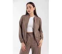 Придбати - жіночу кофту  Кофта жіноча 2408-K 3XL Коричневий (224)