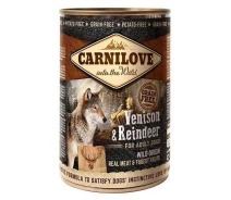 Придбати - корм для собаки  Влажный корм для собак Carnilove Venison & Reindeer 400 г (оленина) (100133/529292)