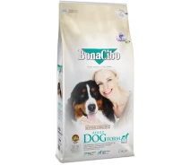 Придбати - корм для собаки  Корм BonaCibo Dog Adult Form сухой с курицей для пожилых собак 15 кг