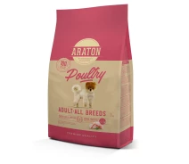 Придбати - корм для собаки  Корм ARATON POULTRY Adult All Breeds сухой для взрослых собак всех пород 3 кг