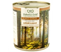 Придбати - корм для собаки  Консерви для собак Hubertus Gold Forest Edition з м'ясом дикого кабана, картоплею, ожиною та зеленню, 800 г (49445)