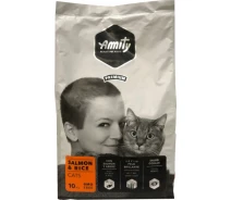 Придбати - корм для кота  Корм для котів AMITY Salmon&Rice повсякденний з лососем і рисом, 10 кг (48862)