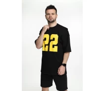 Придбати - чоловічу футболку  Футболка Breezy 23201018-PR1-OV M Черный (2000989600244S)