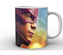 Придбати - подарок для геймеров  Кружка GeekLand біла Флеш Flash у профіль FS.02.008