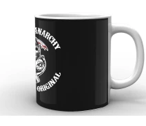 Придбати - подарок для геймеров  Кухоль Geek Land білий Сини Анархії Sons of Anarchy емблема SA.002.13