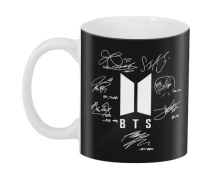 Придбати - подарок для геймеров  Кухоль GeekLand Bangtan Boys BTS автографи BTS.02.08