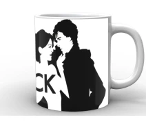 Придбати - подарок для геймеров  Кухоль Geek Land білий Шерлок Холмс Sherlock love SH.002.25