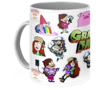 Придбати - подарок для геймеров  Кухоль Гравіті Фолз Gravity Falls мультифандом GF.02.40.693
