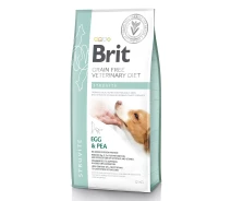 Придбати - корм для собаки  Сухий корм для дорослих Brit VetDiets при сечокам'яній хворобі з яйцем індичкою горохом та гречкою 12 кг (8595602528219)