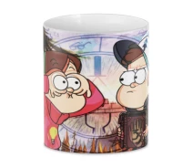 Придбати - подарок для геймеров  Кухоль Гравіті Фолз Gravity Falls Dipper and Mabel colours GF.02.04