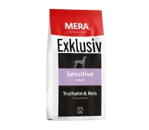 Придбати - корм для собаки  MERA Exklusiv Adult Truthahn Reis (Мера Ексклюзив Едалт Індичка та Рис) сухий корм для собак для шлунково-кишкового тракту 15 кг (072755)