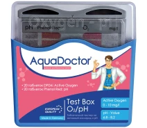 Придбати - хімію для басейнів  Тестер AquaDoctor Test Box O2/pH