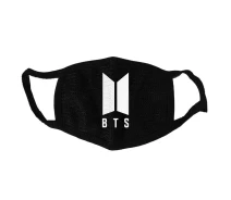 Придбати - подарок для геймеров  Тканинна маска Geekland Кей поп БТС K-Pop BTS Bangtan Boys чорна MS 045.058