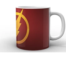 Придбати - подарок для геймеров  Кружка GeekLand біла Флеш Flash лого FS.02.004