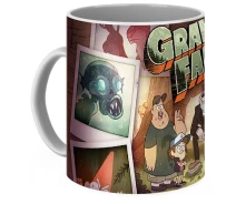 Придбати - подарок для геймеров  Кухоль Гравіті Фолз Gravity Falls heroes GF.02.07.