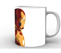 Придбати - подарок для геймеров  Кружка GeekLand Залізна Людина Iron Man мінімалізм IM.02.036