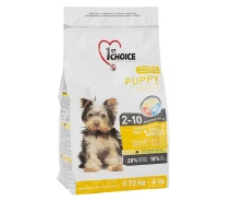 Придбати - корм для собаки  Сухий корм 1st Choice Puppy Toy&Small Chicken для цуценят малих порід 2.72 кг (65672210034)