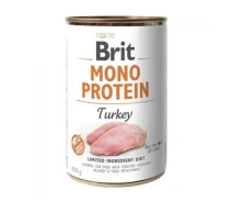 Придбати - корм для собаки  Вологий корм для собак Brit Mono Protein з індичкою 400 г (8595602529780)
