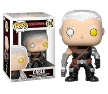 Придбати - подарок для геймеров  Фігурка Funko Pop Фанк Поп Кейбл Дедпул Marvel Deadpool Cable 10см DP C 314