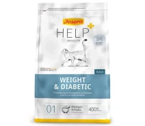 Придбати - корм для кота  Сухий корм для котів Josera Help Weight & Diabetic Cat при надмірній вазі та діабеті 400 г (4032254768517)