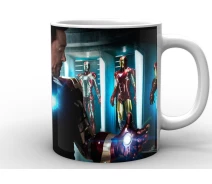 Придбати - подарок для геймеров  Кружка GeekLand біла Iron Man Залізна Людина костюми IM.02.046.152