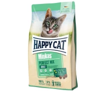 Придбати - корм для кота  Happy Cat Minkas Perfect Mix (Хеппі Кет Мінкас Перфект Мікс) сухий корм для котів з курицею, рибою і ягням 4 кг. (70415)