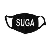 Придбати - подарок для геймеров  Маска тканинна Geekland Кей поп Шуга K-pop Suga чорна MS 021