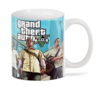 Придбати - подарок для геймеров  Кухоль GeekLand GTA ГТА підпал GT.02.14
