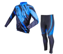 Придбати - велоодяг  Вело костюм для мужчин KIDITO KM-CT-09202 Blue 2XL велоодежда кофта+штаны