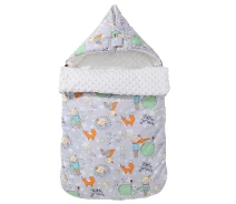 Придбати - конверт для новонароджених  Конверт-одеяло Lovely Baby Lesko J21 Little Prince для малыша новорожденного на выписку