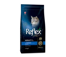 Придбати - корм для кота  Сухий корм для котів Reflex Plus з лососем, 15 кг (48492)
