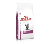 Придбати - корм для кота  Royal Canin Renal Feline (Роял Канін Ренал Фелін) сухий корм для кішок із нирковою недостатністю (39000409)
