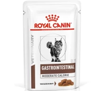 Придбати - корм для кота  Royal Canin Gastrointestinal Moderate Calorie 12 шт (Роял Канін Гастроінтестинал) вологий корм для кішок для шлунково-кишкового тракту (400900119)