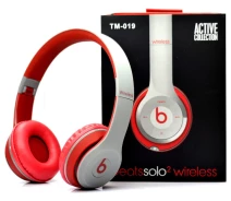 Придбати - навушники  Бездротові накладні навушники bluetooth Beats 019, Білі з червоним (MD12281)