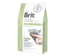 Придбати - корм для кота  Brit GF Veterinary Diet Cat Diabets (Брит Ветеринарі Діет Діабетс) беззерновий корм для котів при діабеті 2 кг (170969/528523)