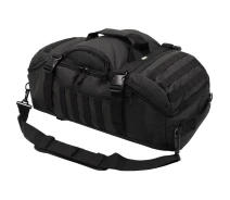Придбати - рюкзак  Тактичний Рюкзак/Сумка 2в1 MFH 48л 62 х 25 х 35 см Travel Black (30655A)