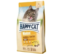 Придбати - корм для кота  Happy Cat Minkas Hairball Control (Хеппі Кет Мінкас Гербал) корм для котів з пташкою від кочків вовни в ЖКТ 4 кілограм. (70417)