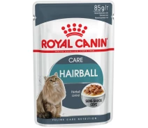 Придбати - корм для кота  Royal Canin Hairball Care Gravy (Роял Канін Хейрбол Кер) вологий корм для кішок під час грудочок шерсті в шлунку 0.085 кг. х 12 шт. (4158001)
