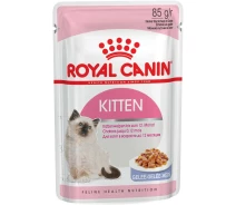 Придбати - корм для кота  Royal Canin Kitten Jelly (Роял Канін Кіттен шматочки в желе) вологий корм для кошенят до 12 міс. 85 г х 12 шт (4150001)