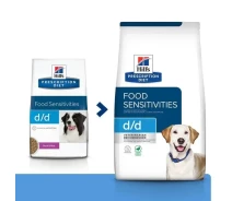 Придбати - корм для собаки  Hills Prescription Diet Canine d/d Dog Food Duck and Rice (Хіллс ПД Канін д/д Дог Фуд) для собак при алергії 12 кг. (9179/605855)