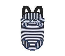 Придбати - переноску  Рюкзак-кенгуру для животных Lesko DT834 Strip L контейнер котам собакам