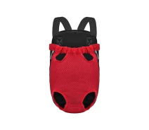 Придбати - переноску  Рюкзак-кенгуру для животных Lesko DT854 Red S переноска котам собакам