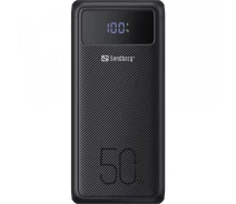 Придбати - універсальну мобільну батарею  Портативное зарядное Powerbank Sandberg 420-75 PD 50000 mAh 130W PD 3хUSB 3xType-C LED 2W