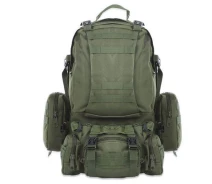 Придбати - рюкзак  Рюкзак з підсумками B08 олива, 55 л