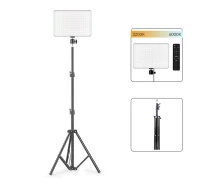 Придбати - кільцеве світло  Світлодіодна LED лампа Camera light MM-240 Ra95+ Стійка у комплекті