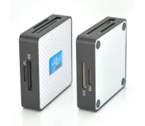 Придбати - кардрідер  Кардрідер універсальний USB 3.0 HDH-939 SD - MMC - MS - TF - M2, USB2.0, White, Блістер (8625-ytg)