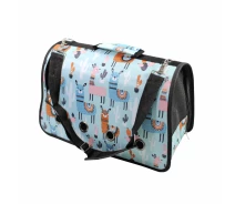 Придбати - переноску  Сумка-переноска Taotaopets 246610 Blue Alpaca M для котов и собак