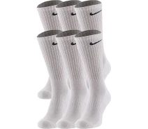Придбати - чоловічу шкарпетку  Шкарпетки утеплені Nike Everyday Cushion Crew білі (6 пар) SX7666-100 Розмір 47-50 (SX7666-100_47-50)
