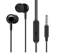 Придбати - навушники  Наушники проводные Hoco M14 initial sound universal earphones with mic 1.2м микрофон черные