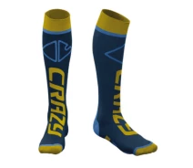 Придбати - чоловічу шкарпетку  Спортивні довгі шкарпетки CRAZY CARBON SOCKS OCRA 39-46см